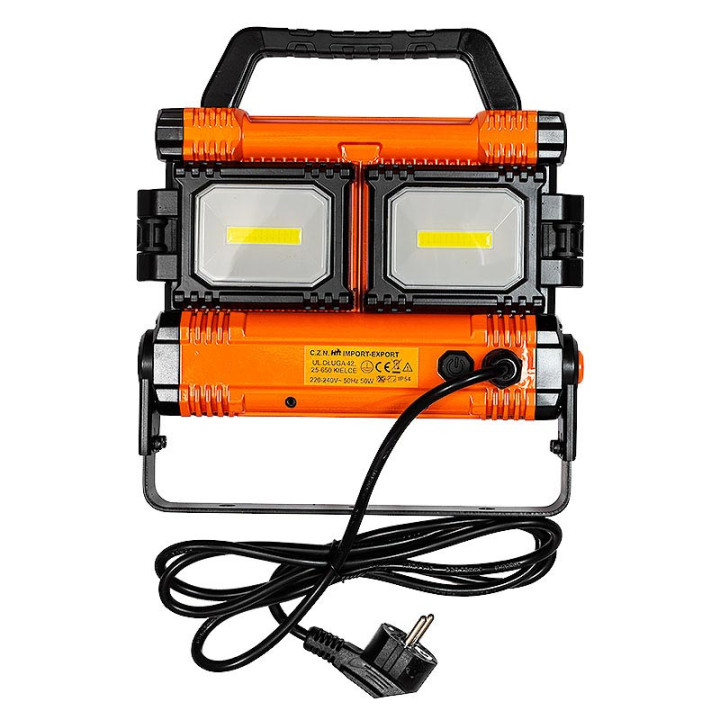 LAMPA HALOGENOWA COB-LED 30W + 20W, 4500 LM, 230V
