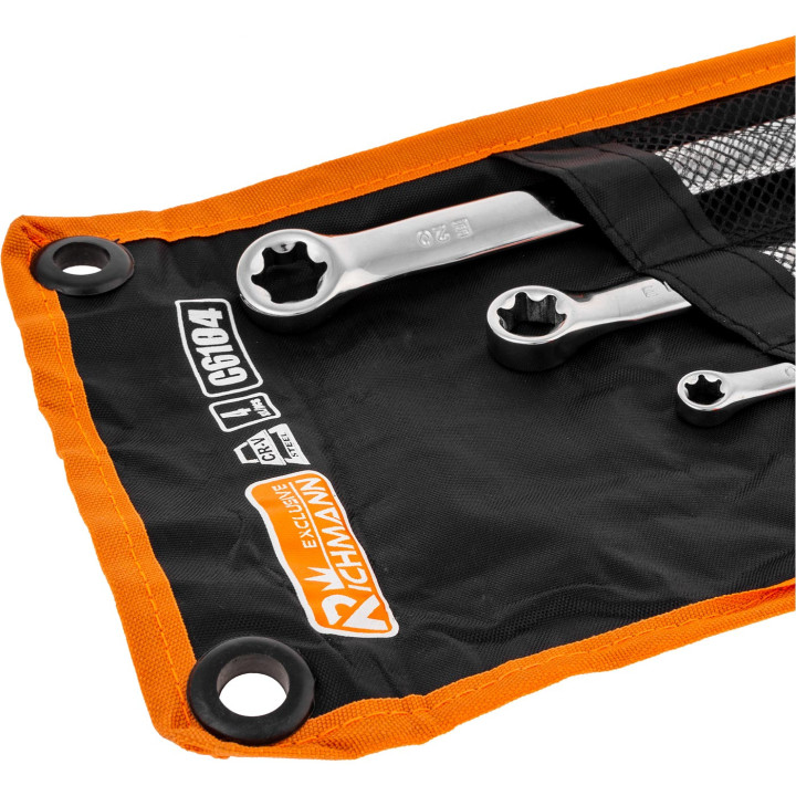 KLUCZE OCZKOWE TORX E6-E24 MM