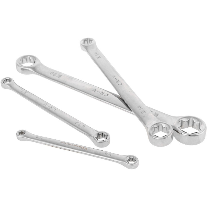 KLUCZE OCZKOWE TORX E6-E24 MM