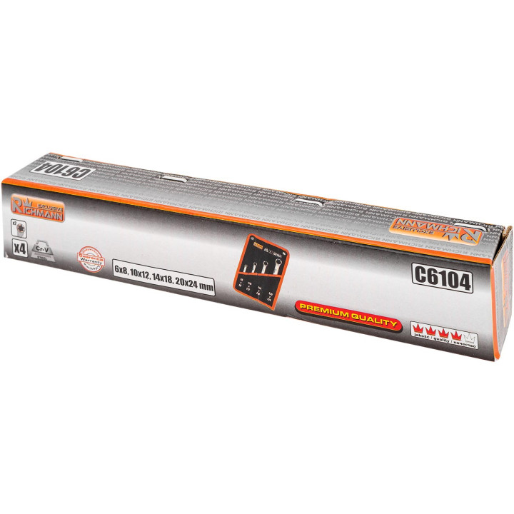 KLUCZE OCZKOWE TORX E6-E24 MM
