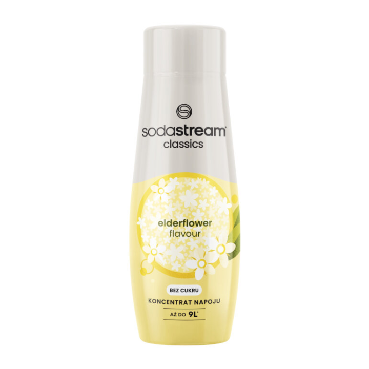 Syrop SodaStream Kwiat Czarnego Bzu 440 ml - Bez Cukru