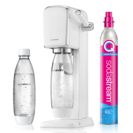 Saturator do wody gazowanej SodaStream Art - Biały zestaw startowy