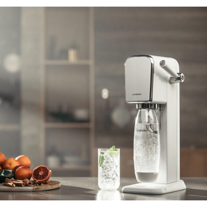Saturator do wody gazowanej SodaStream Art - Biały zestaw startowy