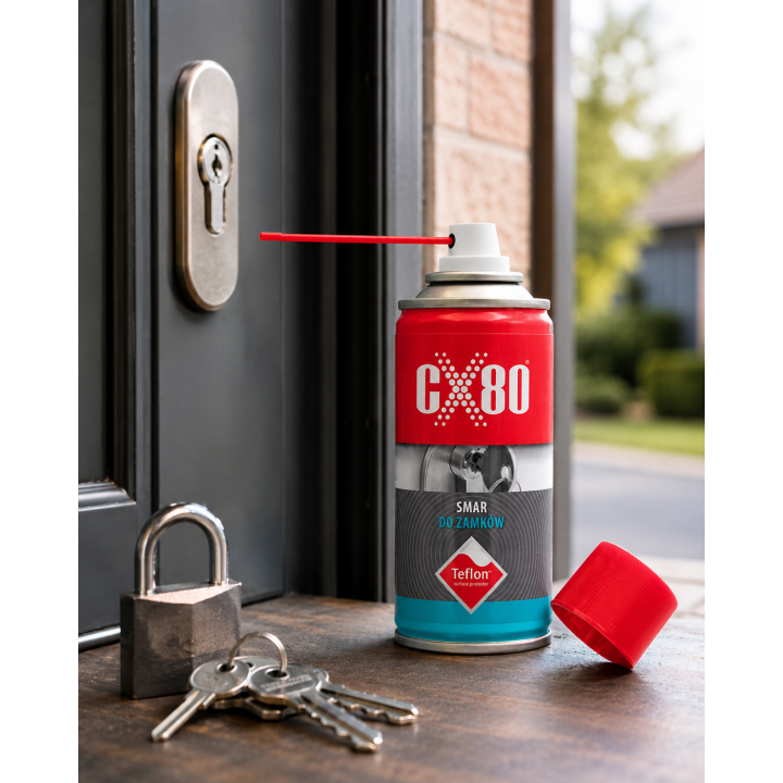 Smar do czyszczenia zamków kłódek zapięć wielofunkcyjny 150ml CX80