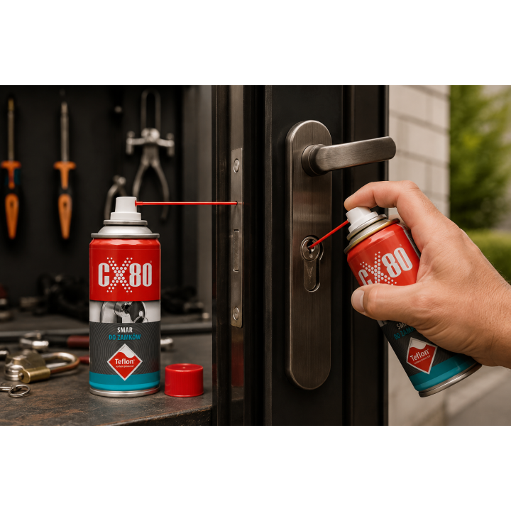 Smar do czyszczenia zamków kłódek zapięć wielofunkcyjny 150ml CX80