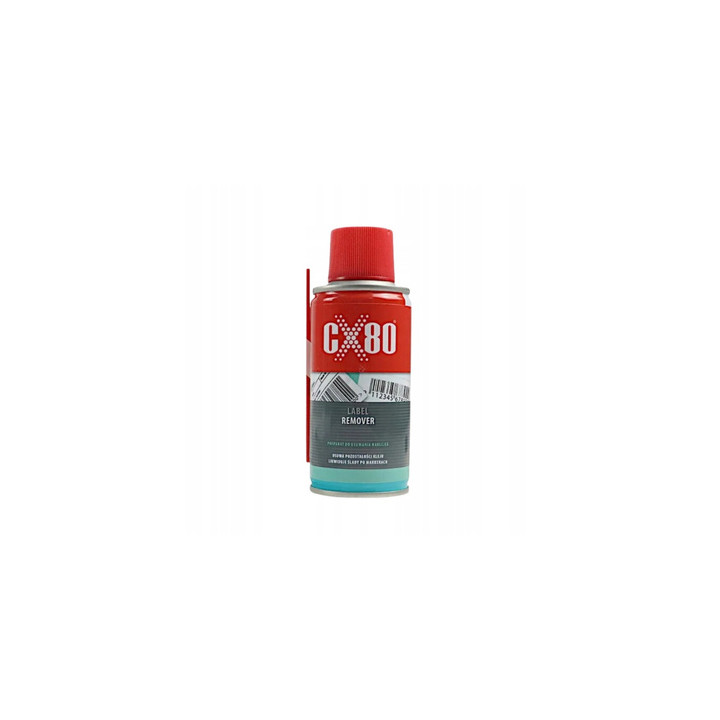 Płyn Środek Spray do usuwania naklejek etykiet zmywacz kleju 150ml CX80