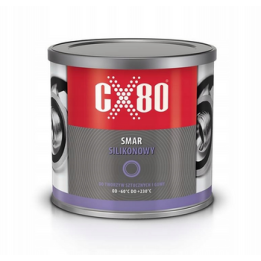 Smar silikonowy do tworzyw sztucznych i gumy NSF 500g -60°C +230°C CX80