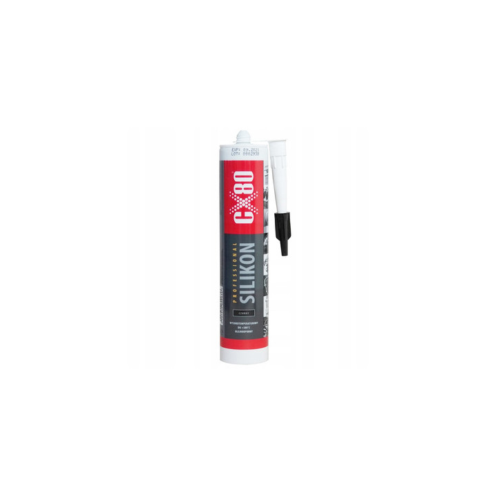 Silikon wysokotemperaturowy czarny 310 ml CX80