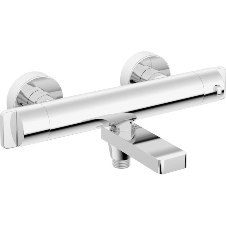 BATERIA WANNOWA TERMOSTATYCZNA SKŁADANA CHROM THERM BCH 01BT