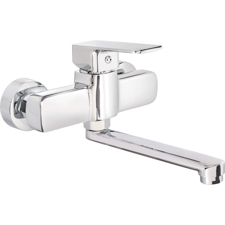 BATERIA UMYWALKOWA ŚCIENNA CHROM BLO 050M