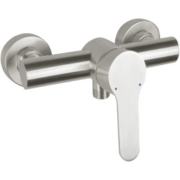 BATERIA PRYSZNICOWA ŚCIENNA STAL BLU F40M